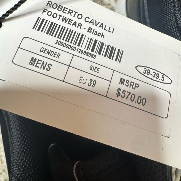 NWT Roberto Cavalli sport sneakers size 39/EU US/8.5 Women - Picture 8 of 10